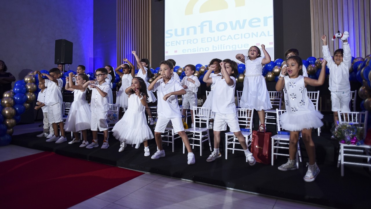 Formatura 2025 da Educação Infantil do Colégio Sunflower