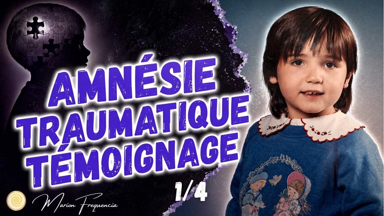 🍀Amnésie TRAUMATIQUE Dissociation, témoignage, comment s'en sortir 1/4