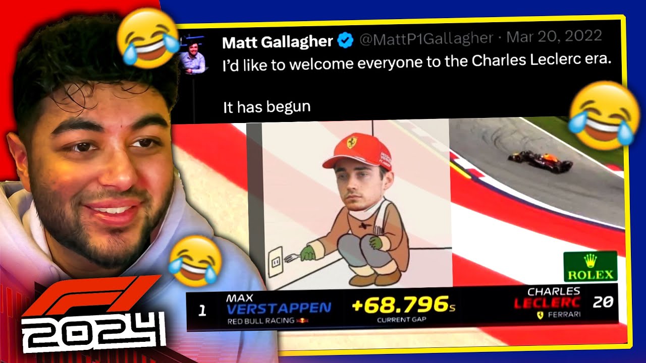 F1 2024 MEME REVIEW FOR HALF WAY MARK OF THE SEASON!