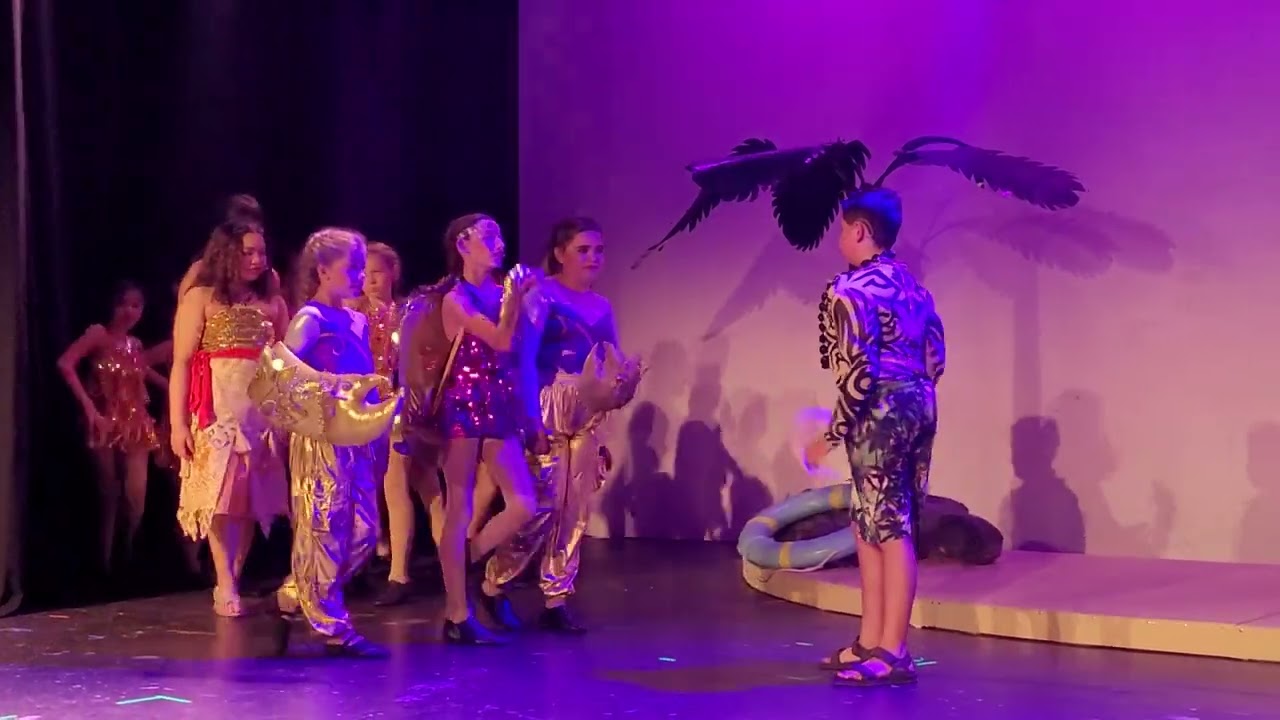 Moana Jr. Tamatoa scene