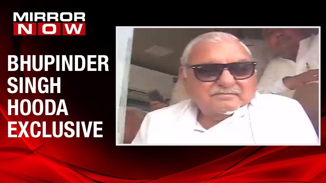 Congress candidate Bhupinder Singh Hooda from Sonipat, Haryana speaks to Mirror Now | Exclusive