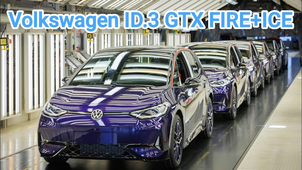 Only 1,990 Volkswagen ID.3 GTX FIRE+ICE!!!!