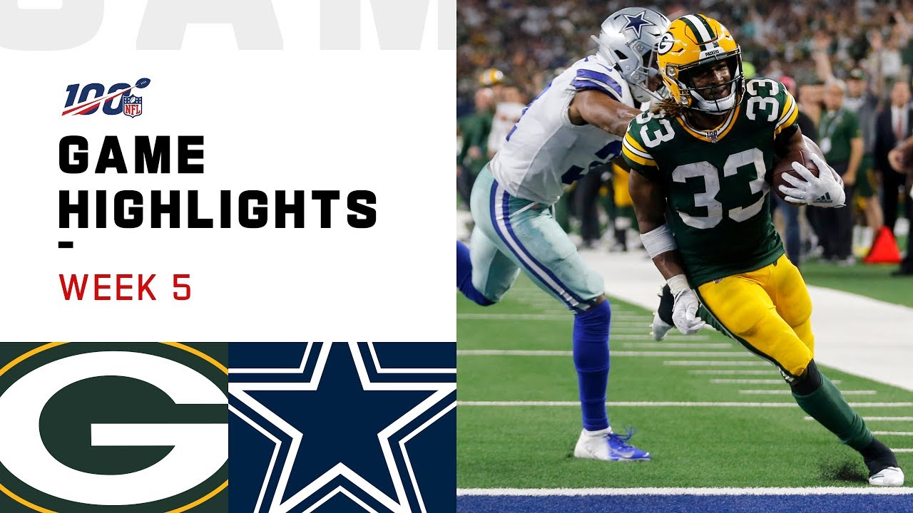 Packers vs. Cowboys Week 5 Highlights | NFL 2019