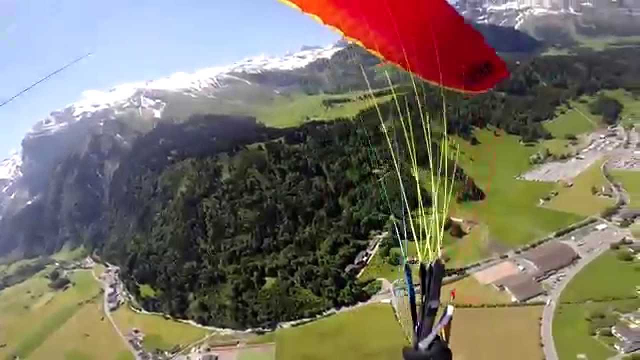 Paragliding Engelberg, Switzerland