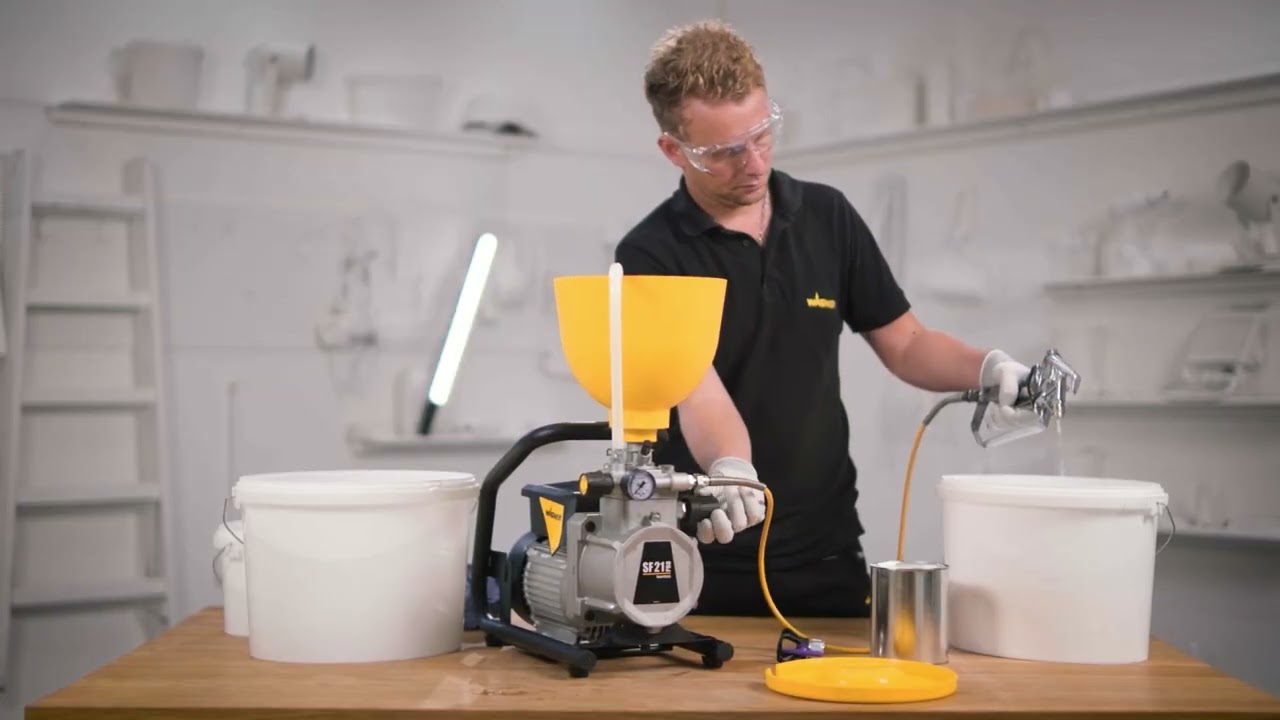 How to clean up the SF21 Pro with 3.7Litre Hopper