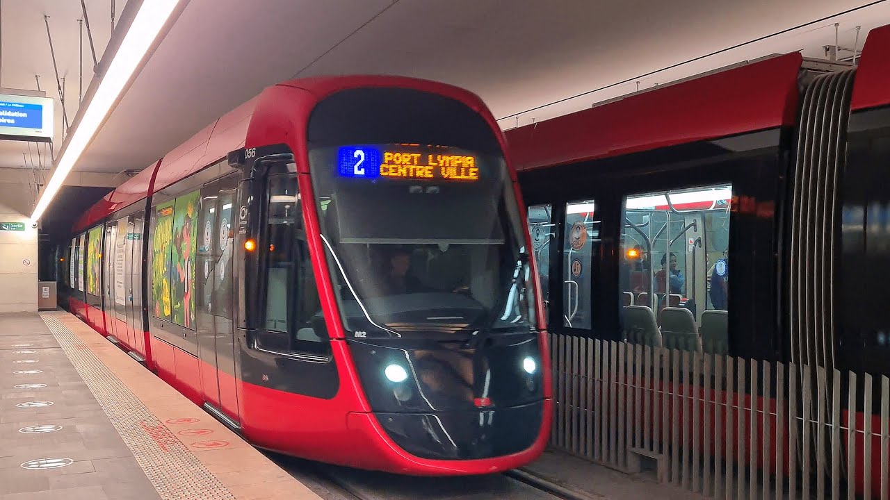 Tram Nice Ligne 2 - Garibaldi / Le Château