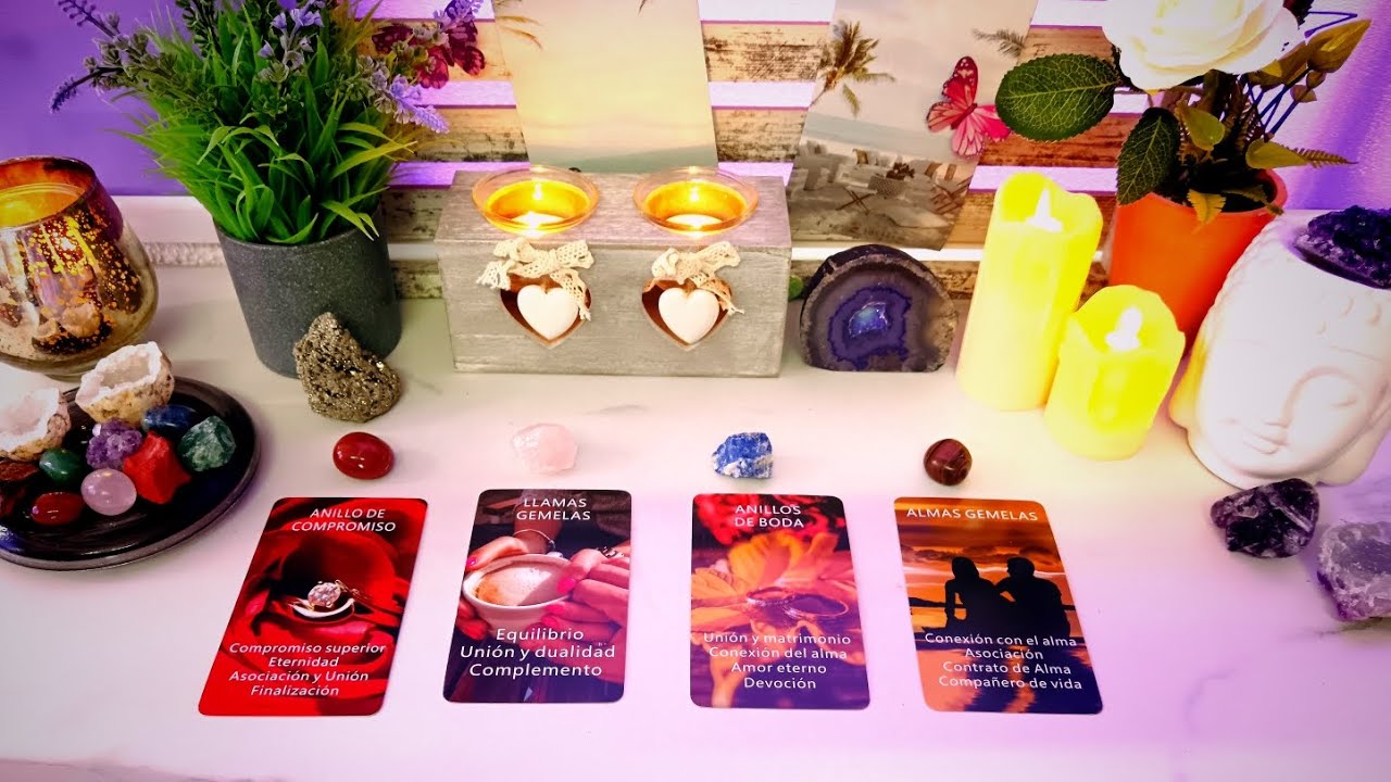 💕¿CON QUIÉN TE CASARAS?💍¿CUANDO?💒TÚ FUTURO ESPOSO/A Tarot atemporal /interactivo