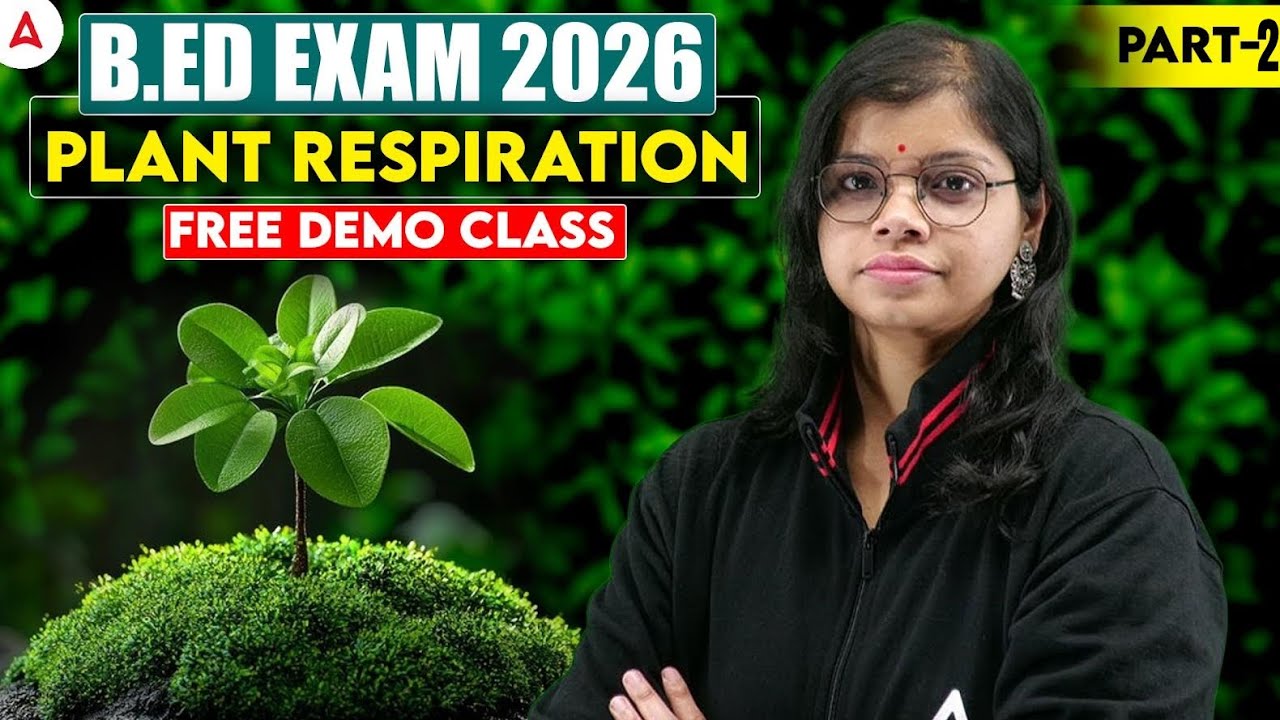 Odisha B.ED Entrance Exam Preparation 2026 | Plan Respiration | Science by Analisa maam