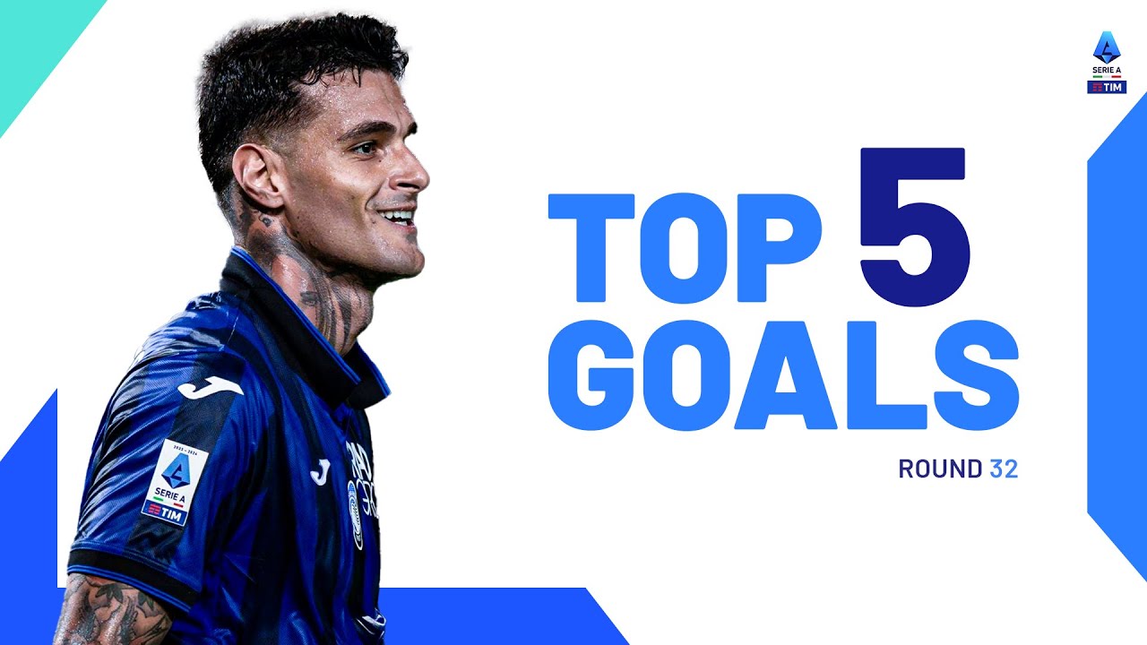 Scamacca can&rsquo;t stop scoring | Top 5 Goals by crypto.com | Round 32 | Serie A 2023/24