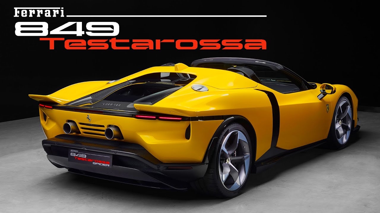 The Ferrari 849 Testarossa Is Back – 1036 HP Supercar Unveiled!