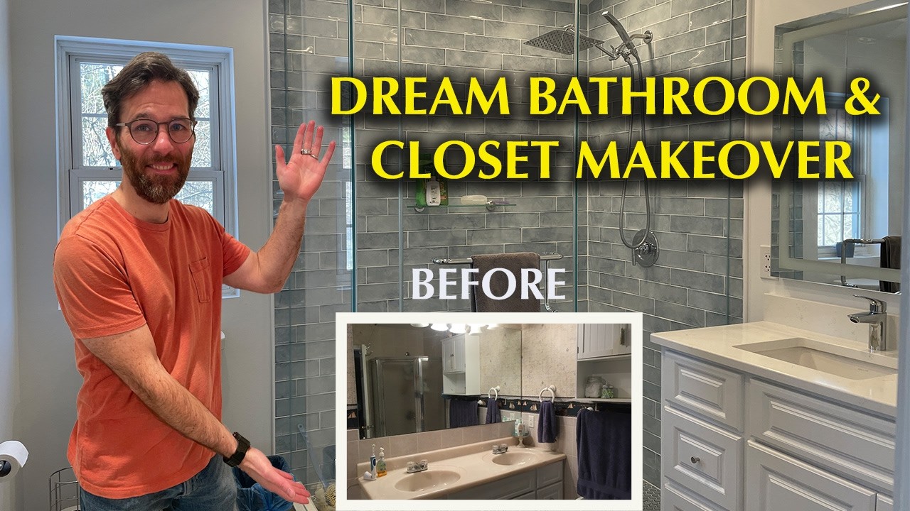 Dream Primary Bathroom And Closet Makeover- [Part 1]
