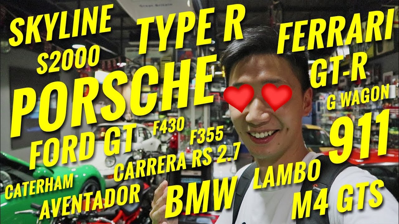 This mancave has the coolest car collection in Thailand! - AutoBuzz.my