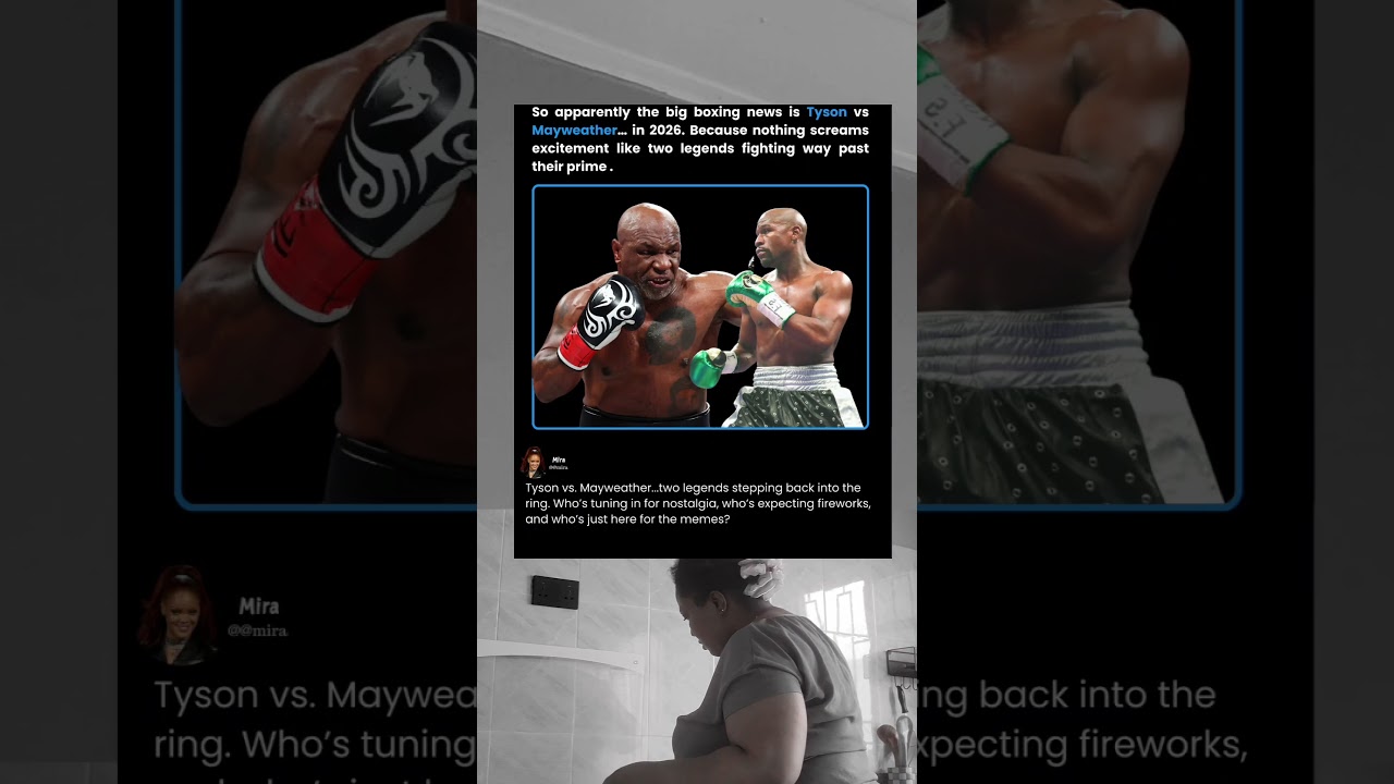 Mike Tyson vs Floyd Mayweather Fight 2026 | Legend vs Legend Exhibition Match