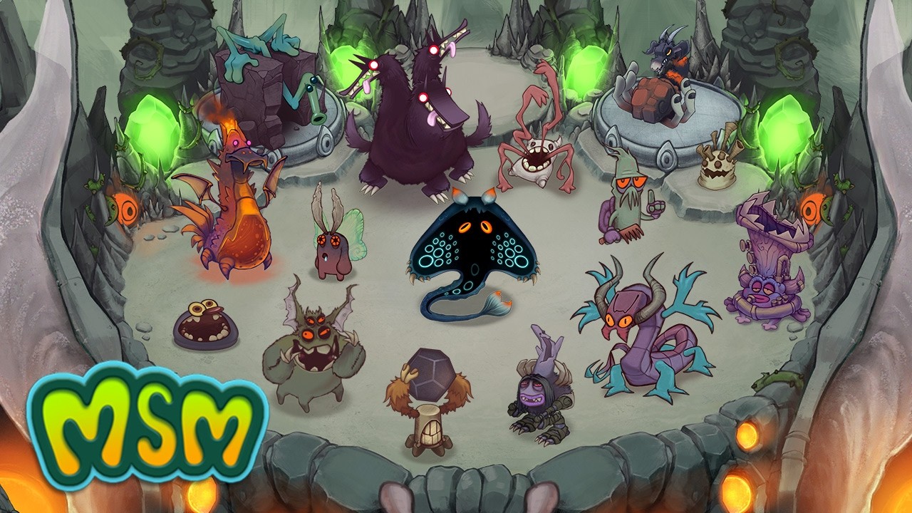 Panic Cavern – Полная версия песни, 3-я волна, фанатская работа My Singing Monsters