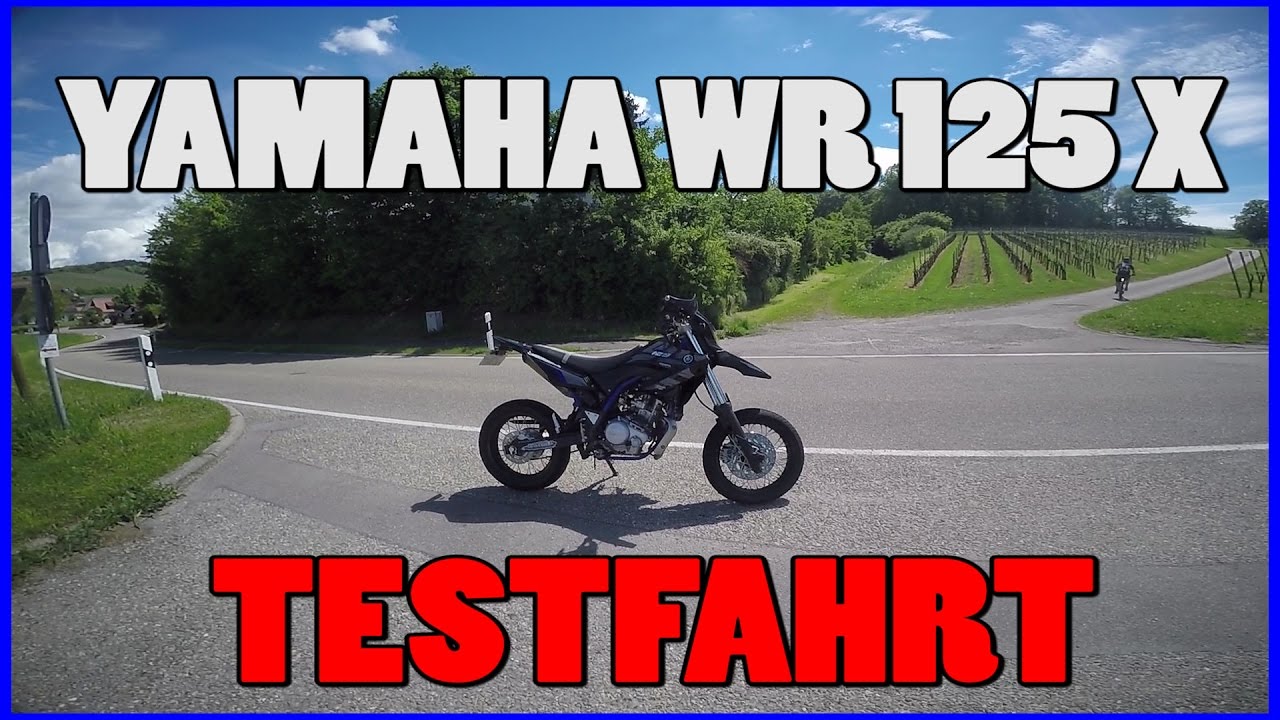 Yamaha WR 125X TEST | 0-100 Km/h | Walkaround | Sluty