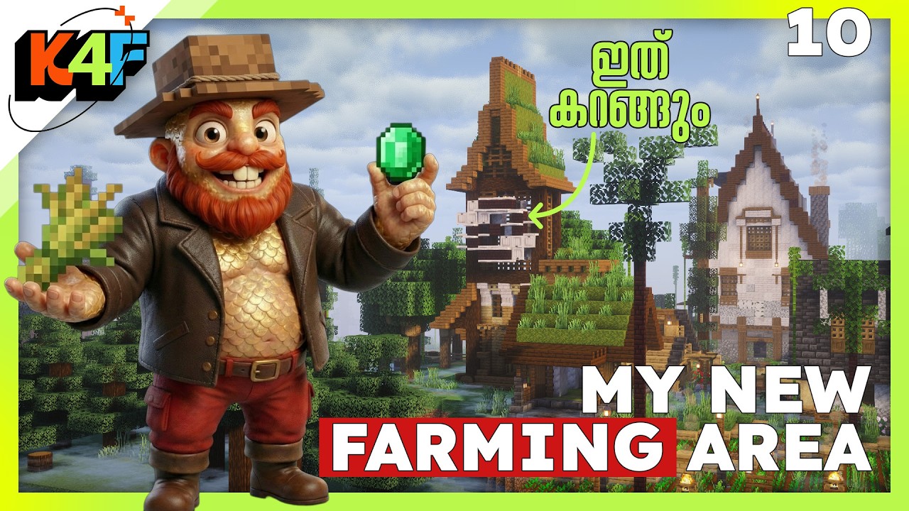 K4F 10 | I Built a MOVING Windmill on K4F! | The Emerald Empire