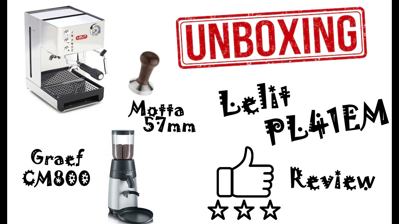 Lelit PL41EM, Graef CM800, Motta - Unboxing / Review (GR Audio - EN/GR Subs)