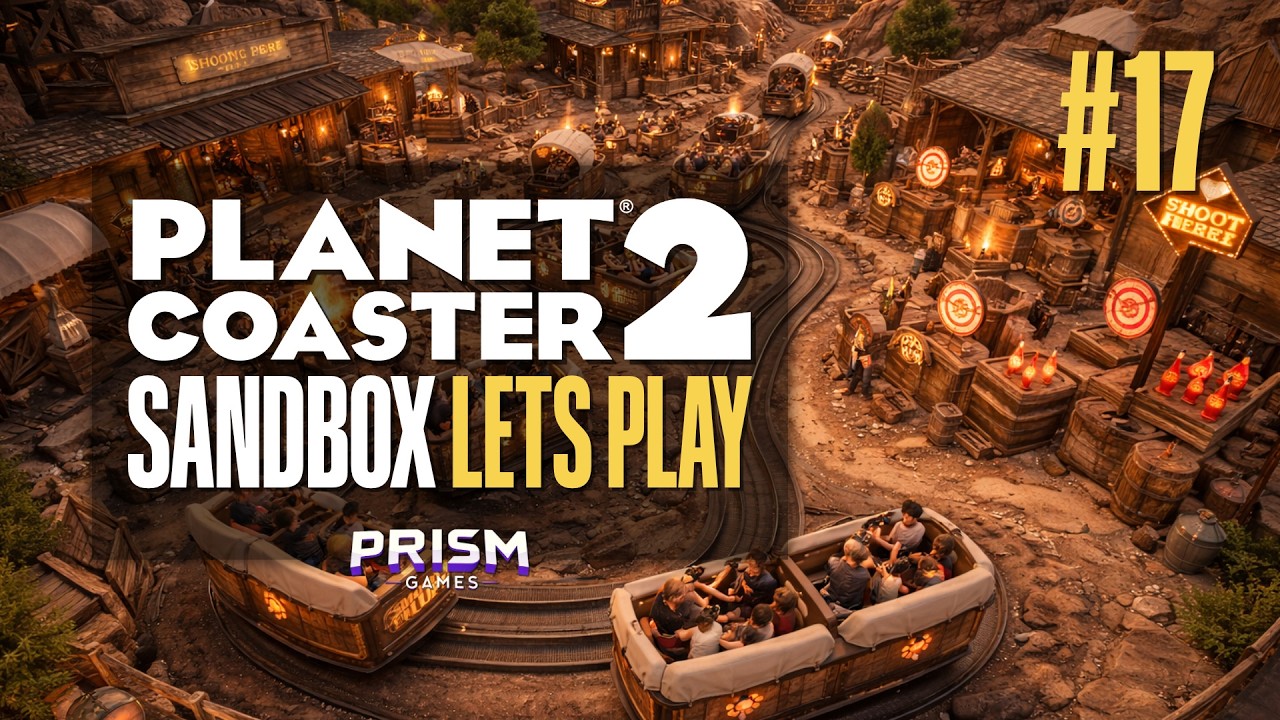 Neues im Western Bereich 🌵 | Sandbox Lets Play #17 - Planet Coaster 2