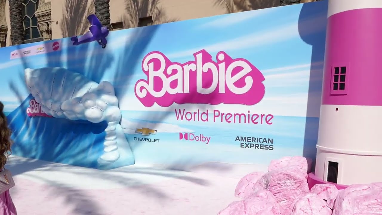 Barbie World Premiere Shrine Auditorium Los Angeles California USA July 9, 2023 Margot Robbie