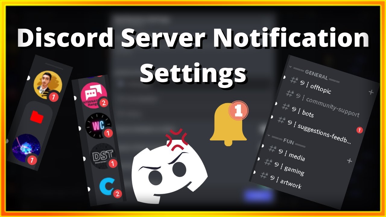 Discord Server Notification Settings