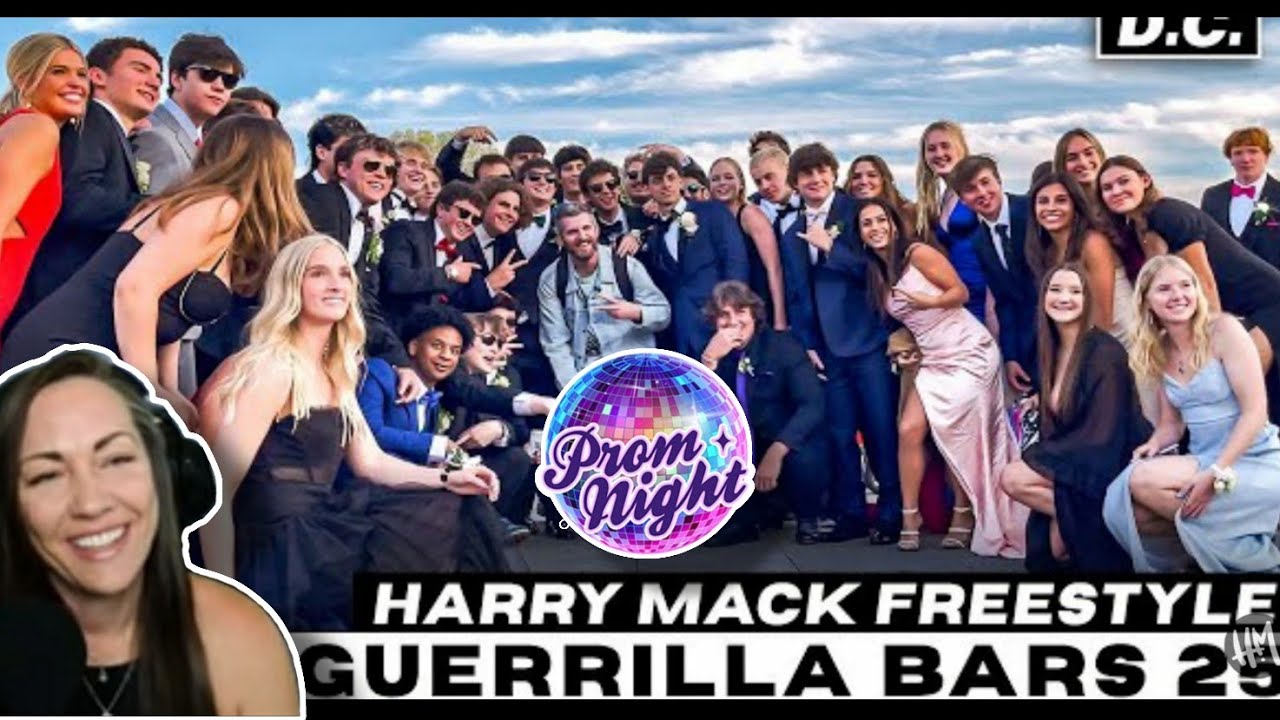 First time hearing Harry Mack's Prom Night in DC | Guerrilla Bars 25 | This is AWESOME!!