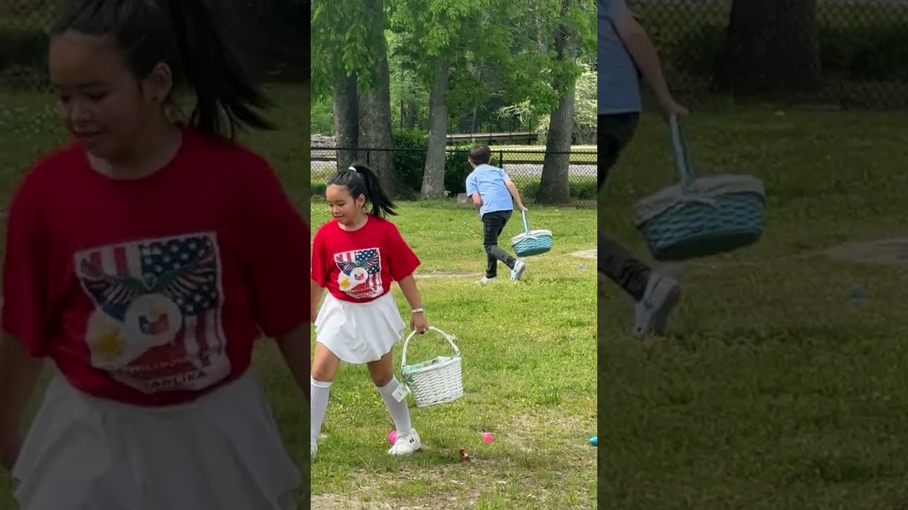Egg hunt last year!