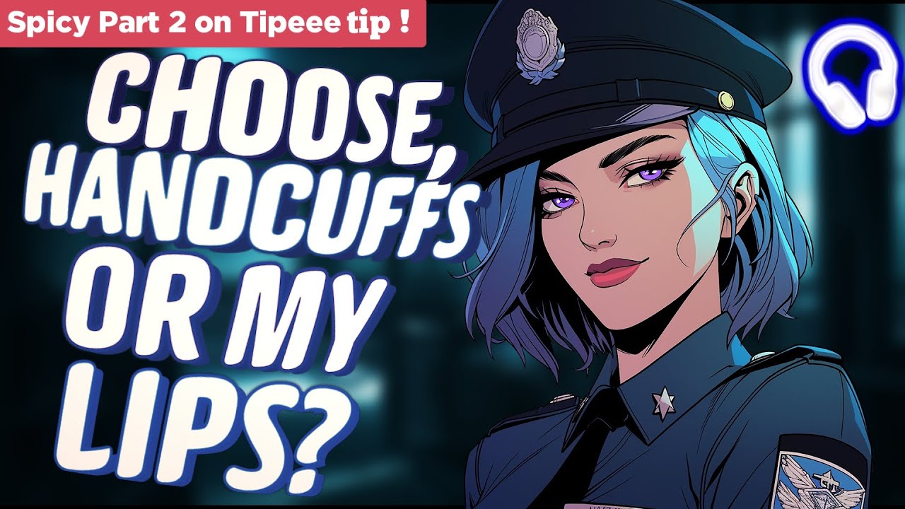 Detained By A Gorgeous Yet Dissatisfied Officer (F4M) (ASMR Roleplay) (Animated) (+SUBS)