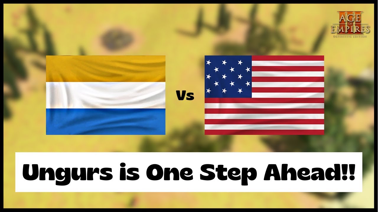 Age of Empires 3- Dutch Vs USA | Ungurs Vs Ofc OP shoot on cannons | Aoe3 DE | 1v1 Pro Game | 4K