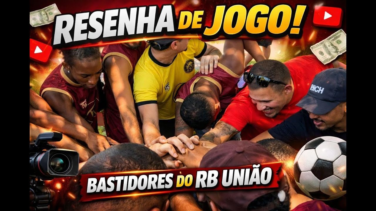 BASTIDORES - PRIMEIRO JOGO DA TEMPORADA 2026 RB UNIÃO