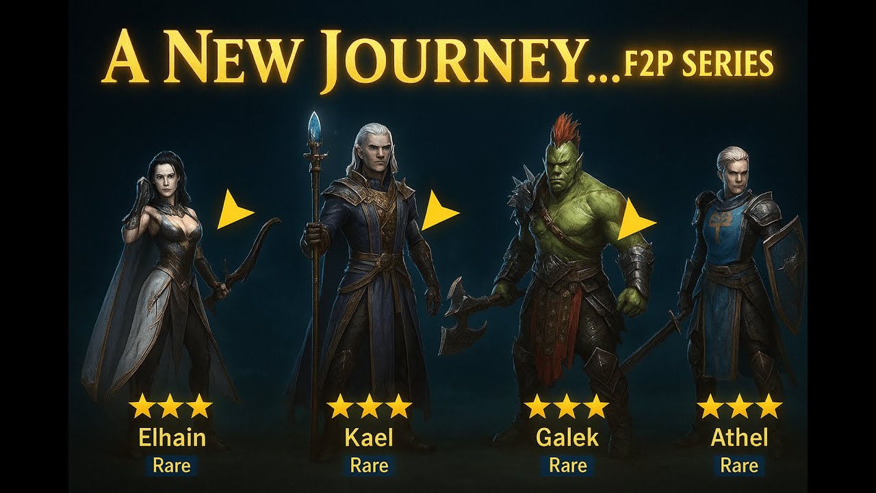 NEW F2P SERIES - Raid Shadow Legends - New Player follow along guide