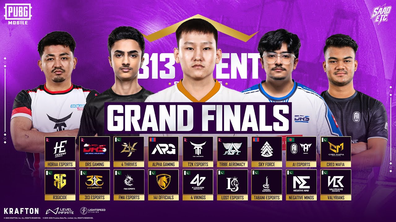 313 SEASON 5 | GRAND FINALS DAY 1 | BATTLE FOR GLORY - FT. #APG #DRS #4T #HORAA #A1 #AST #313 #R3G