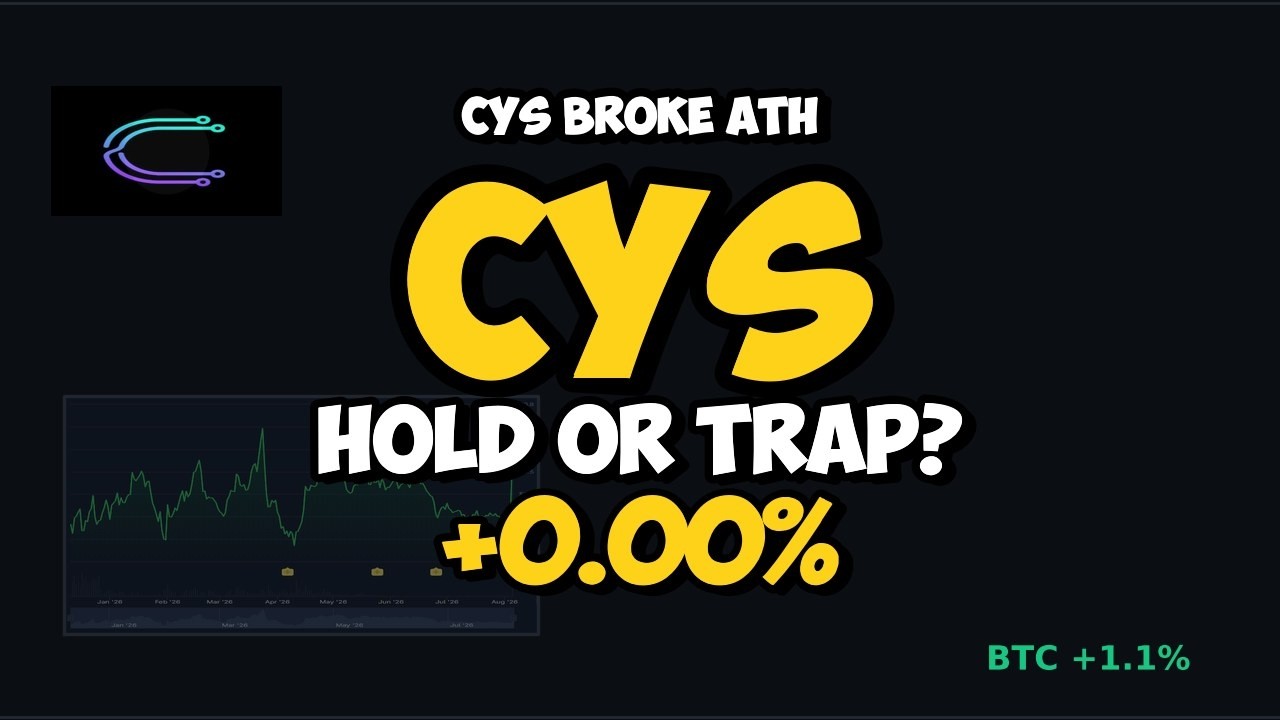 CYS Just Broke ATH &mdash; Hold or Trap? | Daily Altcoin Update
