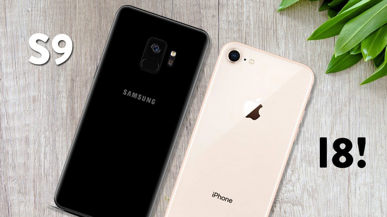 Galaxy S9 vs iPhone 8 | Qual vale mais a pena em 2018? [ Comparativo ]