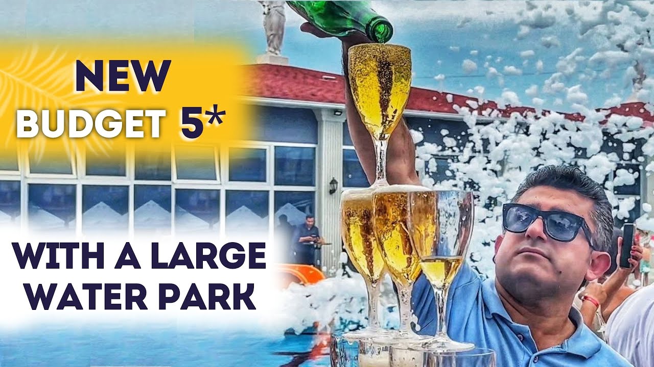 Casa Fora Beach Resort BUDGET 5* LARGE WATER PARK NEW HOTEL ALANYA