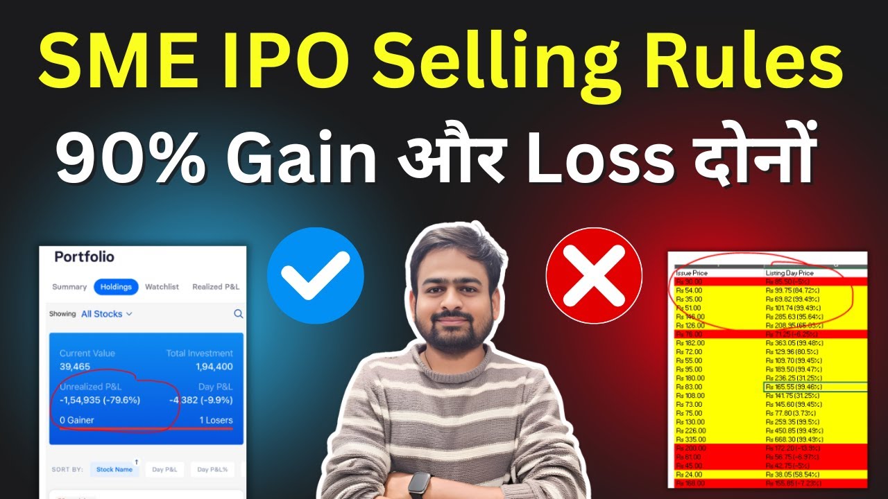 SME IPO Selling Rules | How to Sell SME IPO Shares | SME IPO Buy and Sell | SME IPO Review