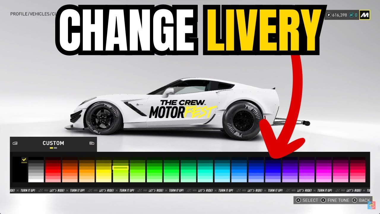 How to Apply and Make Livery in The Crew Motorfest - Customize Car in Crew Motorfest #thecrew