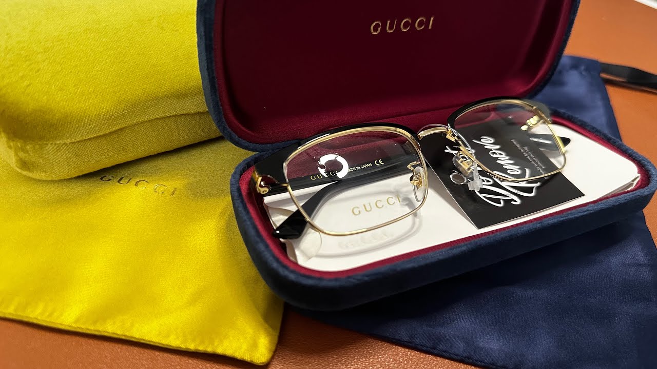 Распаковка и обзор оправ Gucci