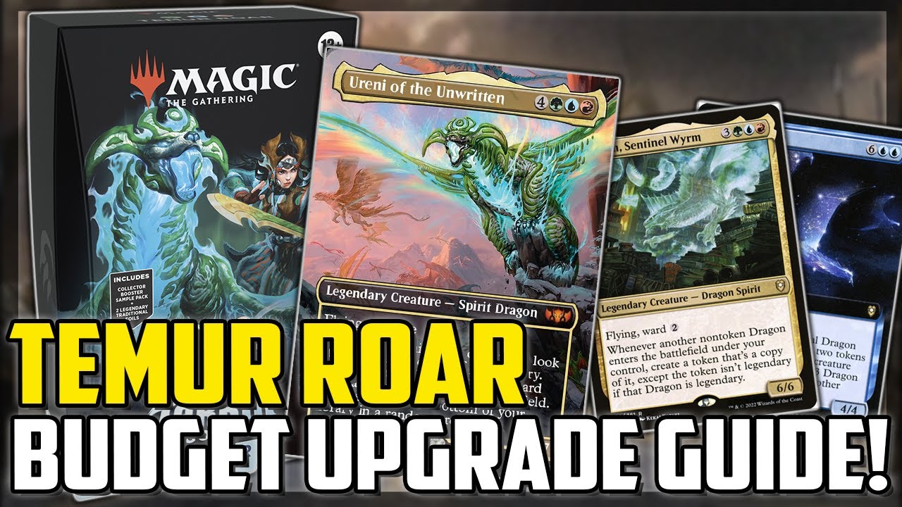 Miirym and Ureni, Partners Forever! Temur Roar $50USD Budget Upgrade!- Magic: The Gathering