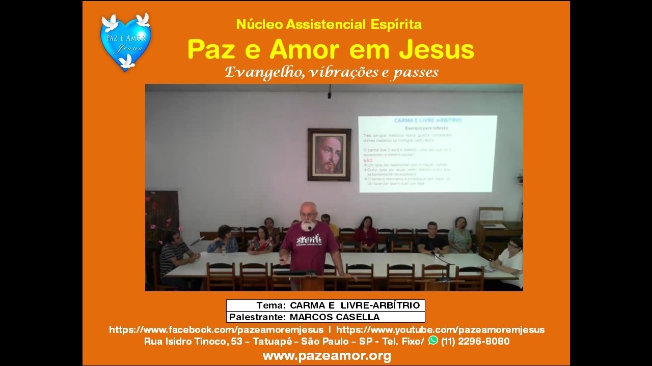 CARMA E  LIVRE-ARBÍTRIO