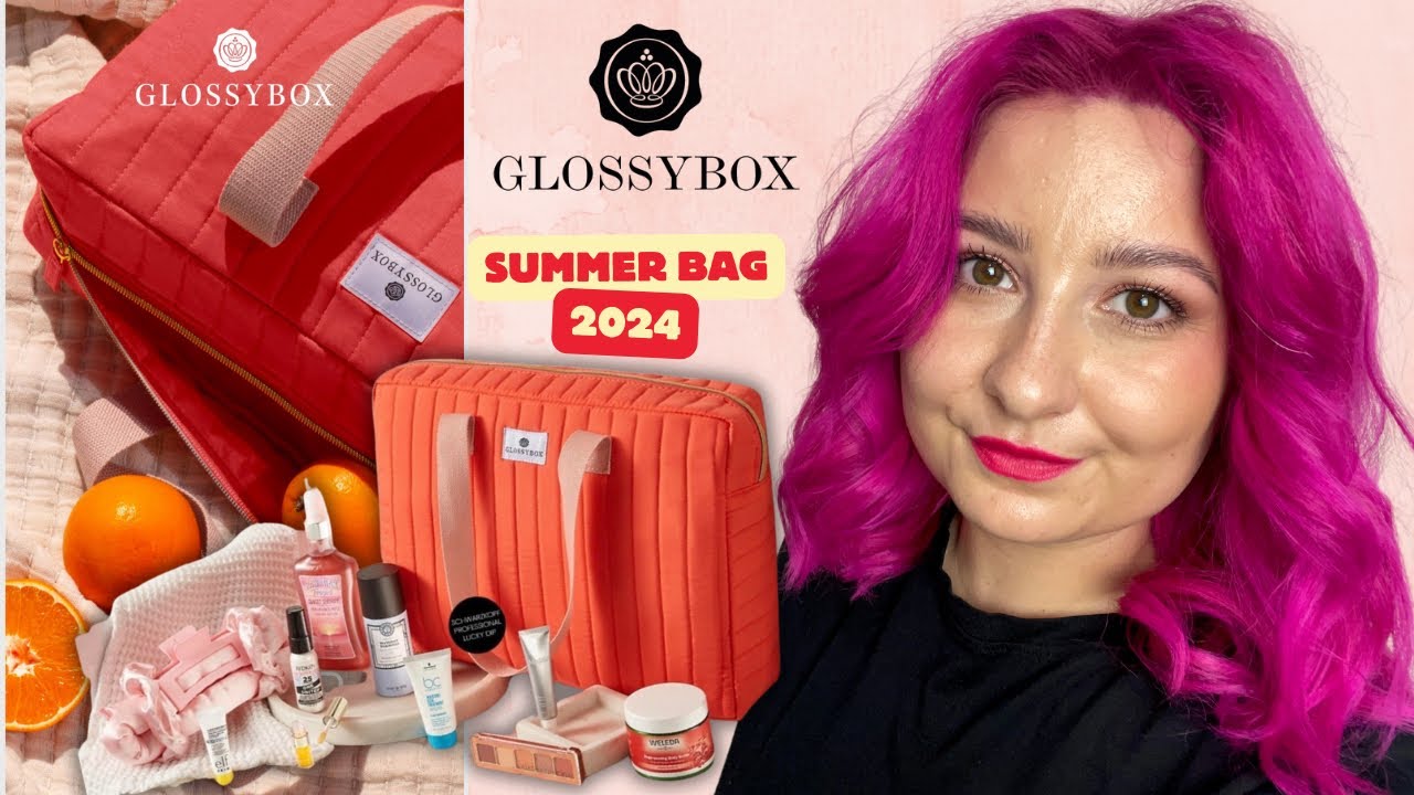 SUMMER BEAUTY BAG GLOSSYBOX 2024☀️EDYCJA LIMITOWANA☀️UNBOXING
