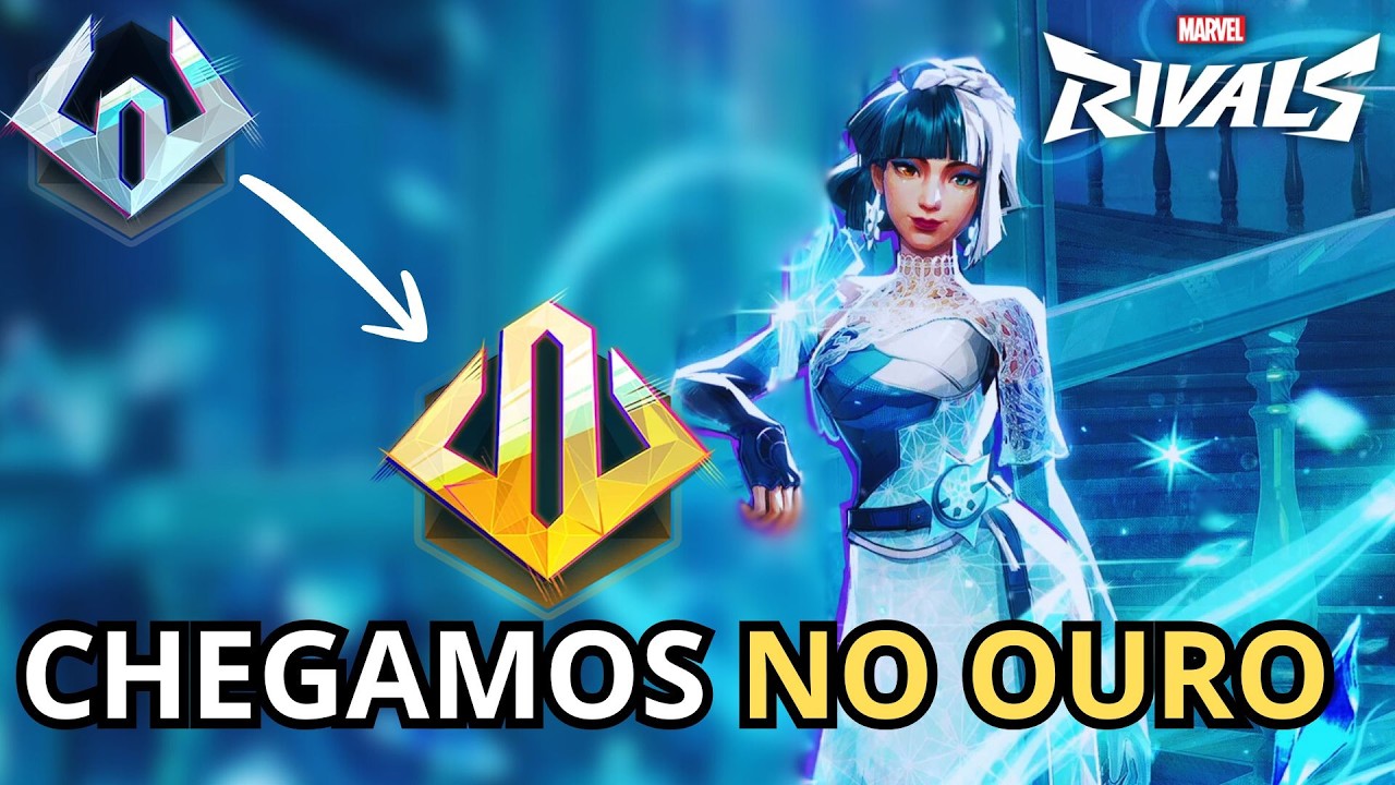 SUBIMOS PARA O OURO! Marvel Rivals Competitivo Rumo ao Grão-Mestre