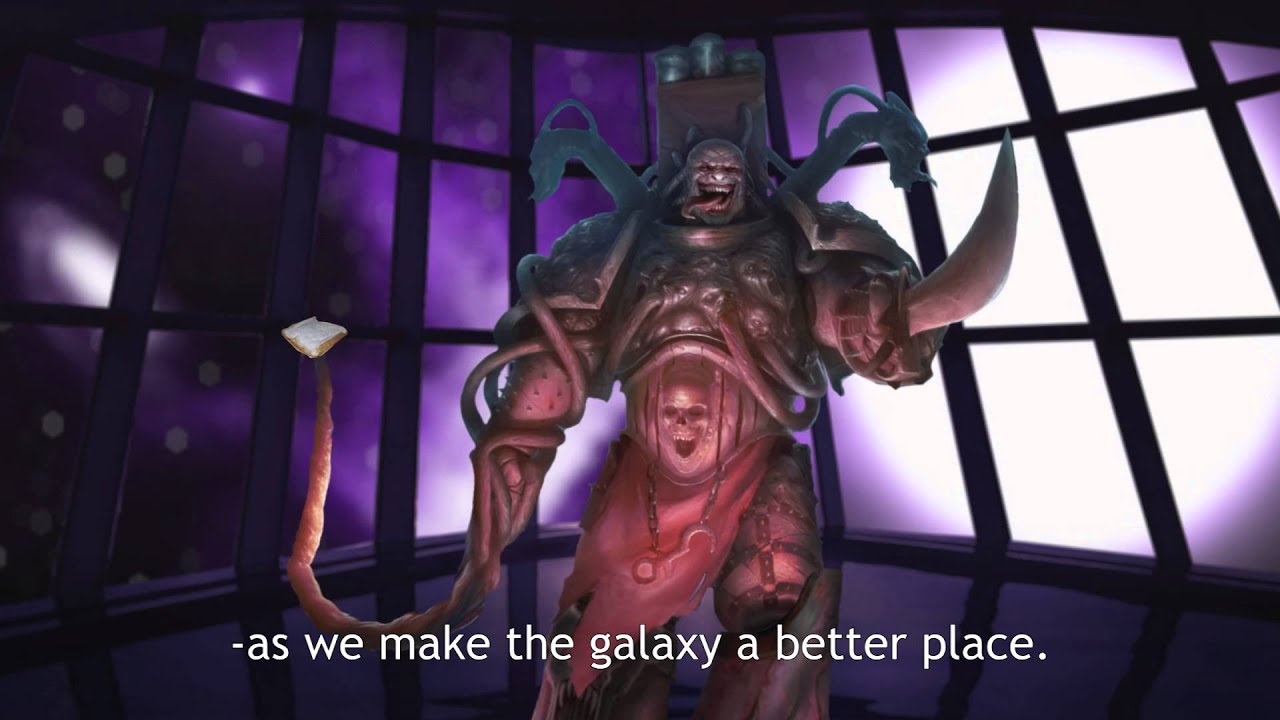 If the Emperor had a Text-to-Speech Device Short 5: Luscious Lucius Prankz (GONE HERETICAL)