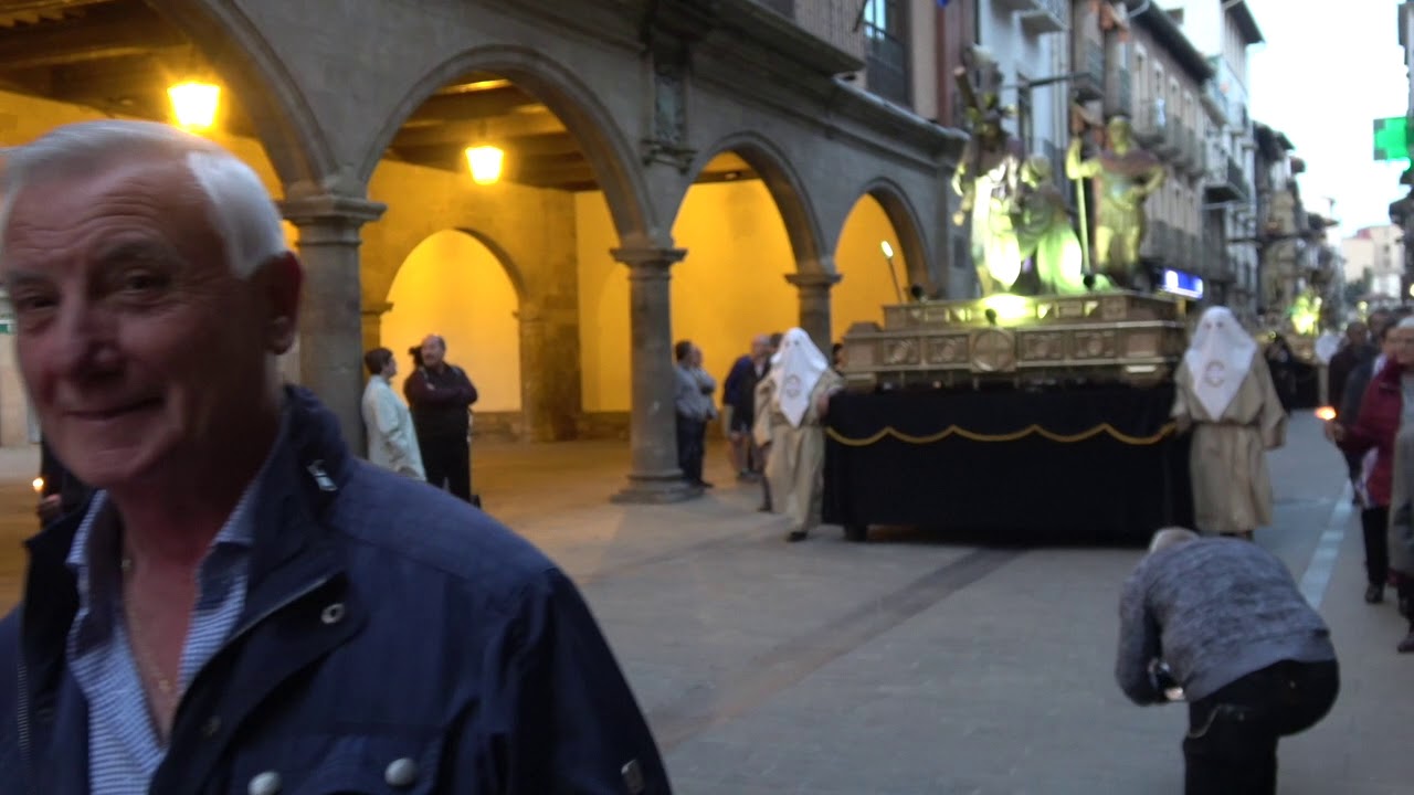 PROCESION VIERNES SANTO EN SANGÜESA 19 04 2019