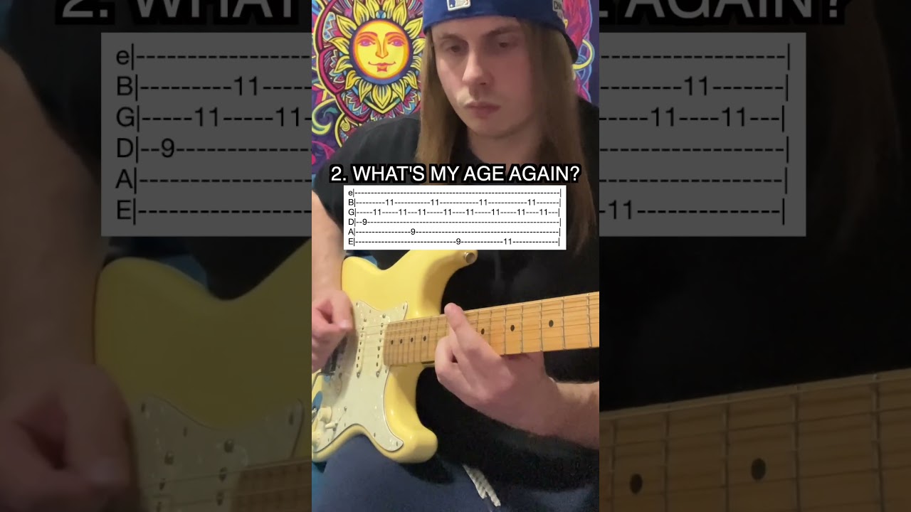 5 Iconic BLINK-182 Guitar Riffs (With Tabs)