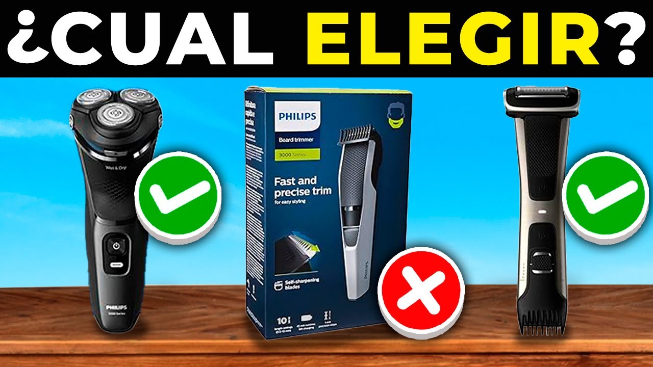 ✅ Las 5 MEJORES AFEITADORAS PHILIPS 2025 | AFEITADORAS Eléctricas AMAZON Calidad Precio