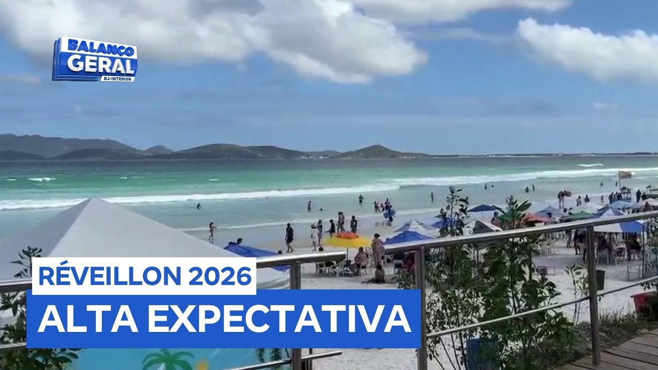 Cabo Frio (RJ) se prepara para réveillon otimista apesar de dificuldades financeiras