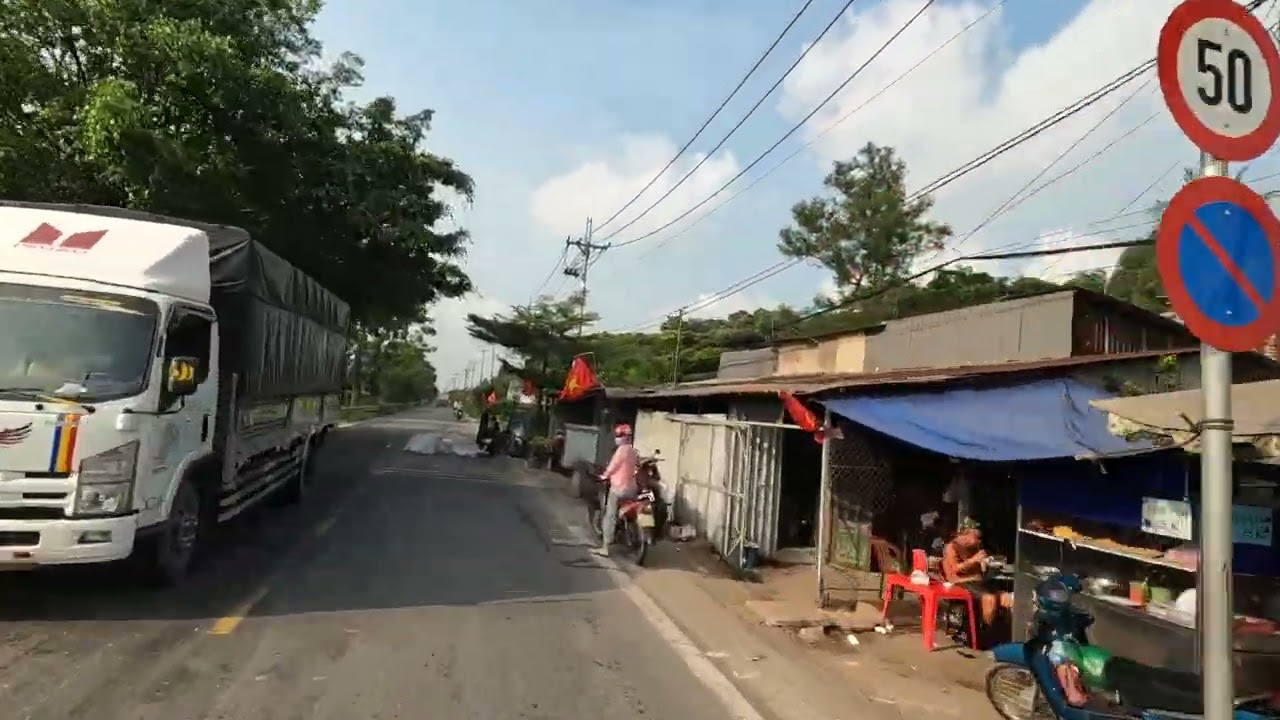 Từ đg` Trần Văn Giàu vào xã Bình Lợi 3-3-26 Chùa Thanh Tâm
