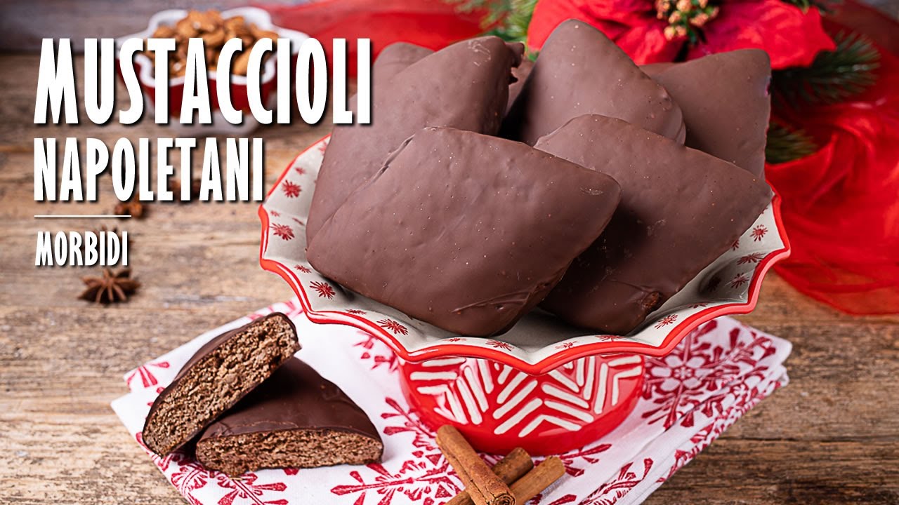 MUSTACCIOLI MORBIDI NAPOLETANI fatti in casa | Marianna Pascarella