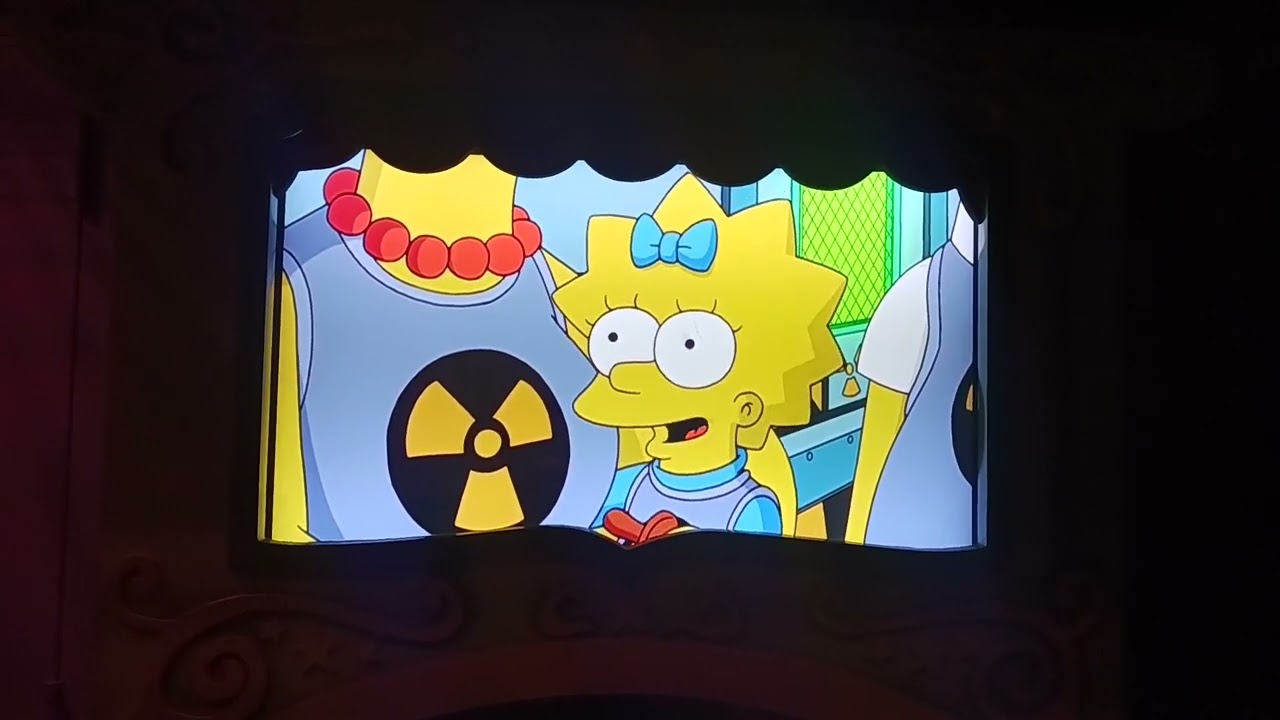 The Simpsons Ride 2nd Preshow At Universal Studios Hollywood! (FULL VERSION!)