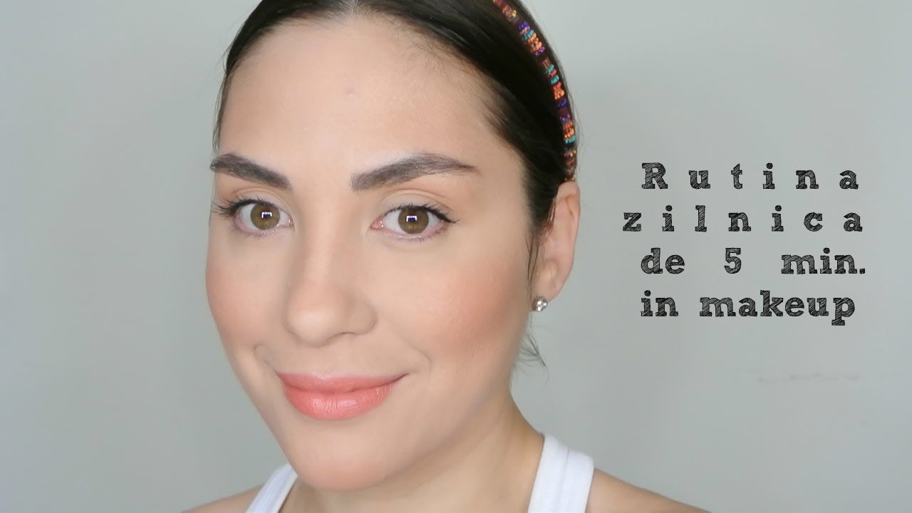 Rutina zilnica in makeup cu Adina Vlad